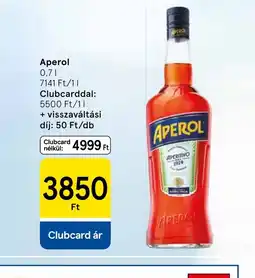 Tesco Aperol ajánlat
