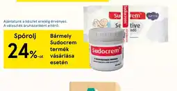 Tesco Sudocrem ajánlat