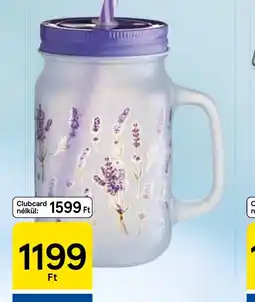 Tesco Levendulamintás pohár szívszállal ajánlat