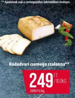 Coop Nádudvari csemege szalonna ajánlat