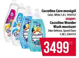 Coop Coccolino Wonder Wash mosószer ajánlat