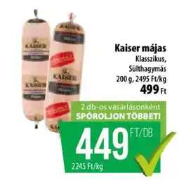 Coop KAISER Májas ajánlat