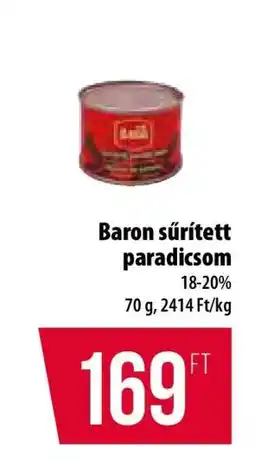 Coop Baron sűrített paradicsom ajánlat