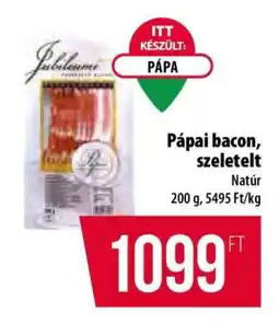 Coop Pápai bacon, szeletelt ajánlat