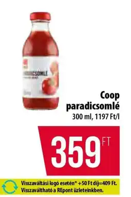 Coop Coop paradicsomlé ajánlat