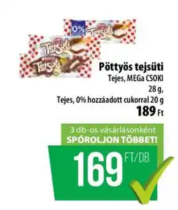 Coop PÖTTYÖS Tejsüti ajánlat