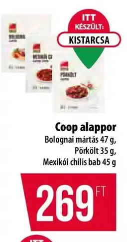 Coop alappor