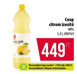 Coop Coop citrom ízesítő ajánlat