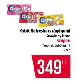 Coop Orbit Refreshers rágógumi ajánlat