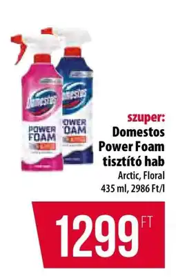 Coop Domestos Power Foam tisztító hab ajánlat