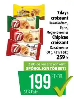 Coop 7days croissant ajánlat