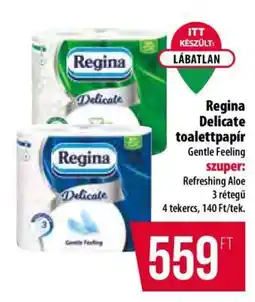 Coop Regina Delicate toalettpapír ajánlat