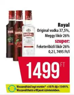 Coop Royal ajánlat