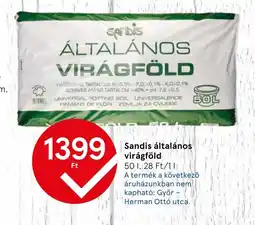 Tesco Sandis általános virágföld ajánlat