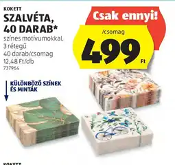 ALDI Kokett szalvéta ajánlat