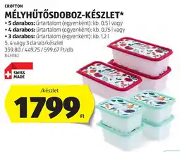 ALDI Crofton mélyhűtősdoboz-készlet ajánlat