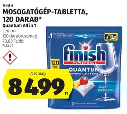 ALDI Finish mosogatógép-tabletta ajánlat