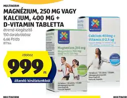 ALDI Multinorm magnézium, 250 mg stb. ajánlat