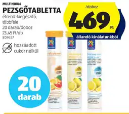 ALDI Multinorm pezsgőtabletta ajánlat