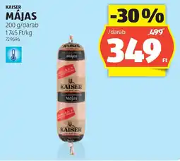 ALDI Kaiser májas ajánlat