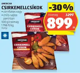 ALDI American csirkemellcsíkok ajánlat