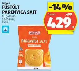 ALDI Milsani füstölt parenyica sajt ajánlat
