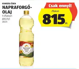 Kunsági éden napraforgó- olaj