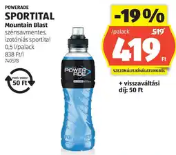 ALDI Powerade sportital ajánlat