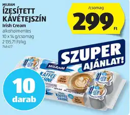 Milram ízesített kávétejszín