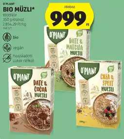 O'plant bio müzli