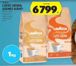 ALDI Lavazza caffè crema szemes kávé ajánlat