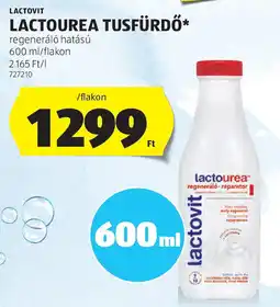 ALDI Lactovit lactourea tusfürdő ajánlat