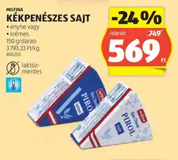 ALDI Milfina kékpenészes sajt ajánlat