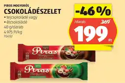 ALDI Piros mogyorós csokoládészelet ajánlat