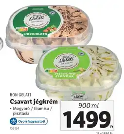 Lidl Bon gelati csavart jégkrém ajánlat