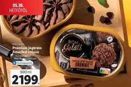 Lidl Bon gelati premium jégkrém amerikai stílusú ajánlat
