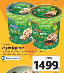 Lidl Vemondo vegán jégkrém ajánlat