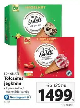 Lidl Bon gelati tölcséres jégkrém ajánlat