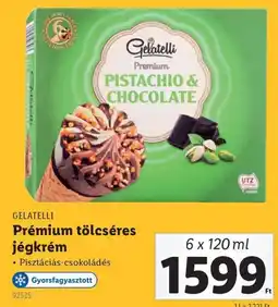 Lidl Gelatelli prémium tölcséres jégkrém ajánlat