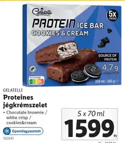 Lidl Gelatelli proteines jégkrémszelet ajánlat