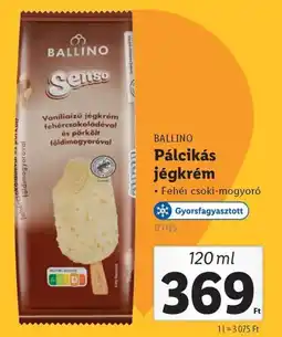 Lidl Ballino pálcikás jégkrém ajánlat