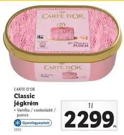 Lidl Carte d'or classic jégkrém ajánlat