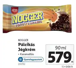 Lidl Nogger pálcikás jégkrém ajánlat