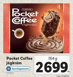 Lidl Pocket coffee jégkrém ajánlat