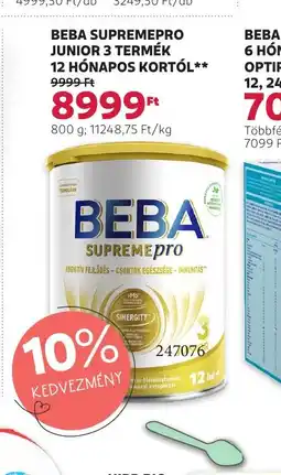 Rossmann Beba SupremePro Junior 3 Termék ajánlat