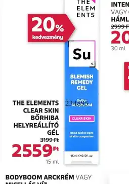 Rossmann The Elements Clear Skin Bőrhiba Helyreáll GÉL 3199 Ftt Gél ajánlat