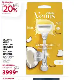 Rossmann Gillette Venus Borotva-készülék ajánlat