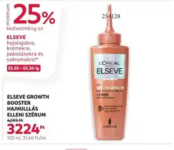 Rossmann Elseve Growth Booster hajhullás elleni szérum ajánlat
