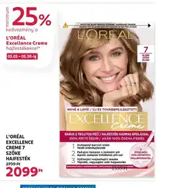 Rossmann L'Oréal Excellence Creme 7 Szőke Hajfesték ajánlat