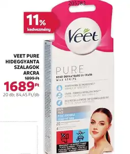 Rossmann Veet Pure Hideggyanta Szalagok Arcra ajánlat